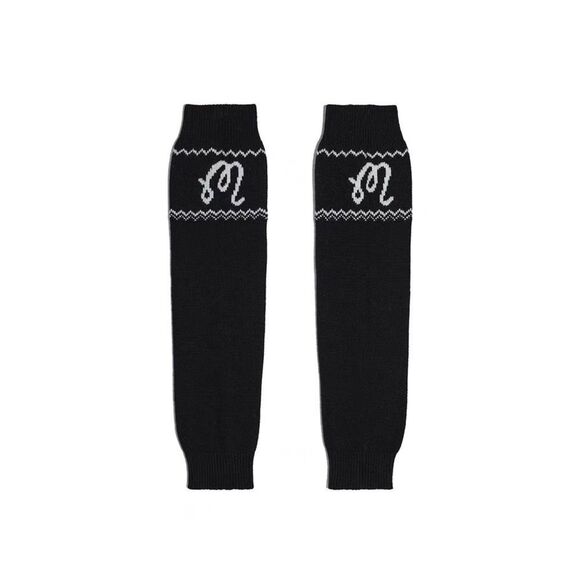 Malbon Ladies Knitted Leg Warmers Golf Accessories - Picture 3 of 6